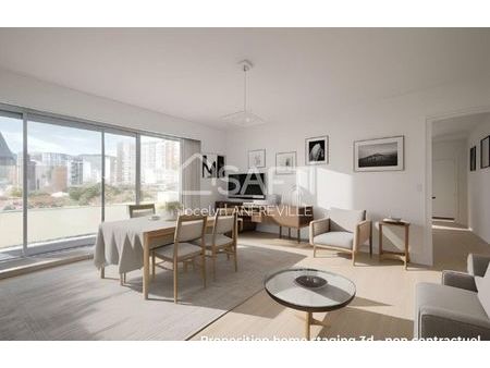 vente appartement 2 pièces 56 m² puteaux (92800)