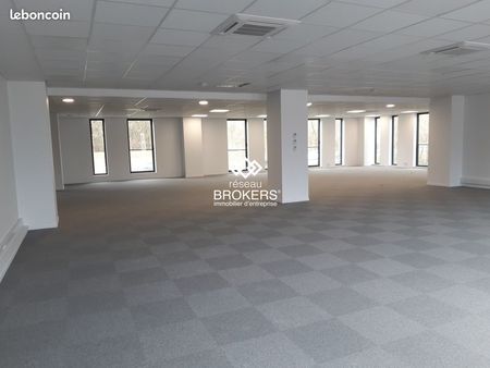 bureaux 295 m² le bourget-du-lac