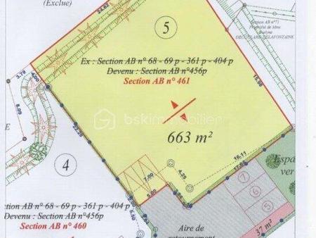 vente terrain à sottevast (50260) : à vendre / 663m² sottevast