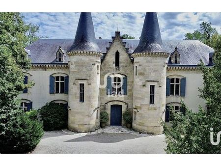 vente maison 16 pièces 670 m² blaignan-prignac (33340)