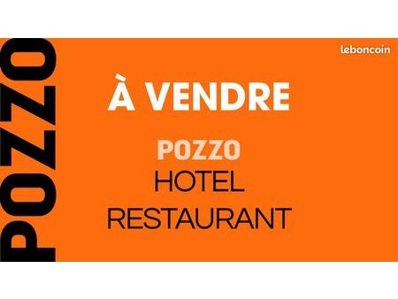 fonds de commerce bar  hôtel  restaurant 500 m²