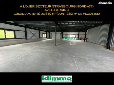 local d'activité 1 087 m²