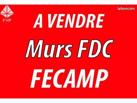 murs commerciaux 66 m² fécamp