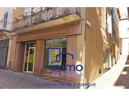 vente commerce 4 pièces 105 m² villefranche-de-rouergue (12200)