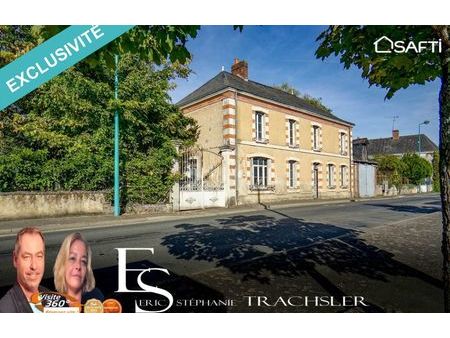 vente maison 7 pièces 161 m² saint-vincent-du-lorouër (72150)