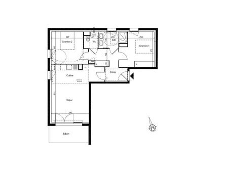 vente appartement 3 pièces 64.68 m²