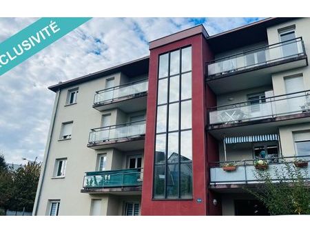 vente appartement 2 pièces 51 m² riedisheim (68400)