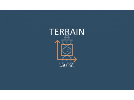 terrain - 597m² - merlevenez