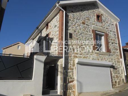 maison en pierres 75 m² garage de 45 m² terrasse terrain 184 m² entièrement rénovée !