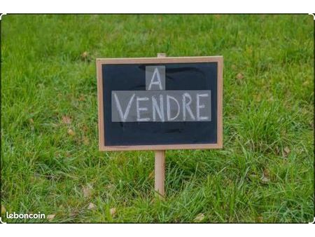 grande parcelle de terrain constructible