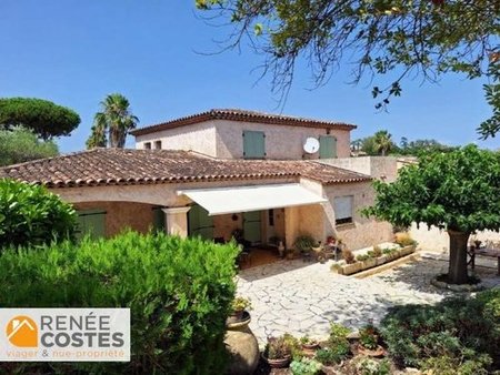 vente en nue propriété - f75-h76 ans - antibes (06600)