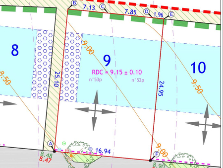 terrain - 424m²