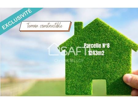 vente terrain 1243 m² barst (57450)