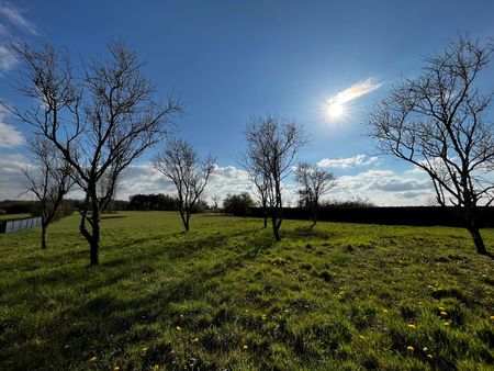 terrain de 630m² à trieux avec maison sur mesure