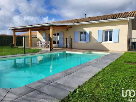 vente maison piscine à romagne (33760) : à vendre piscine / 105m² romagne