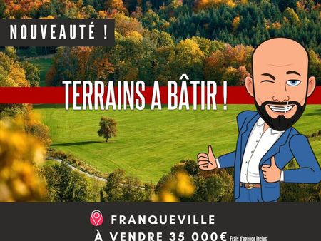 terrain 2469 m² franqueville