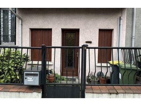 vente maison 3 pièces 63 m² fontenay-sous-bois (94120)