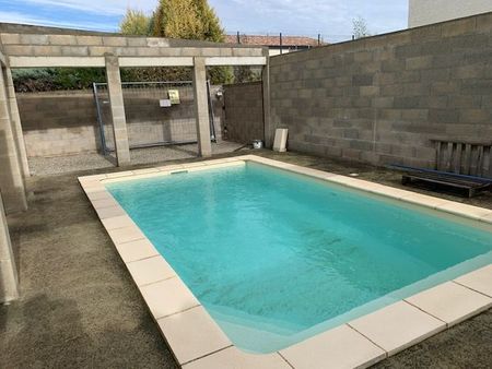 proche castelnaudary - villa 3 chambres sur terrain de 650 m² avec piscine