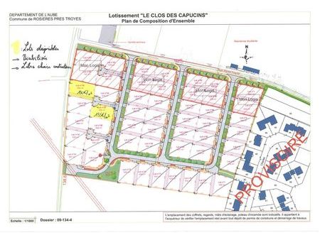 terrains à bâtir - rosieres-pres-troyes lotissement