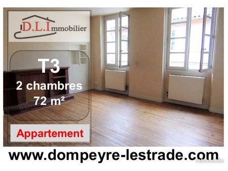 appartement 3 pièces 72 m²