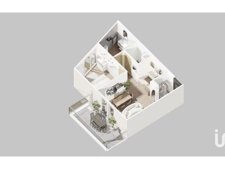vente appartement 2 pièces 55 m² illkirch-graffenstaden (67400)