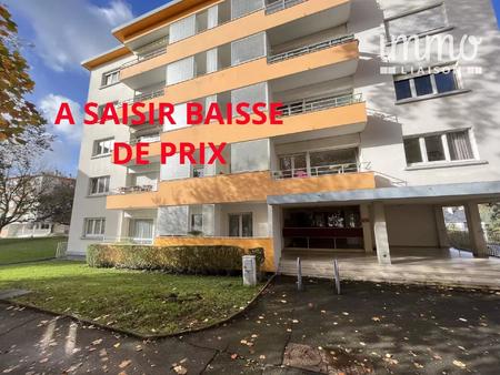 vente appartement 4 pièces à nantes pont du cens - petit port (44000) : à vendre 4 pièces 