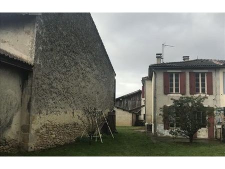vente maison 3 pièces 91 m² saint-germain-de-grave (33490)