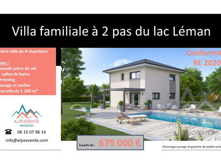 vente maison 5 pièces 107 m² messery (74140)