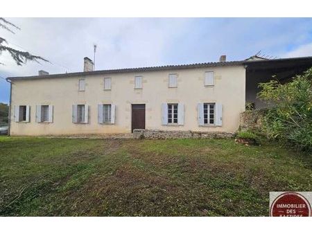 vente maison 6 pièces 115 m² saint-félix-de-foncaude (33540)