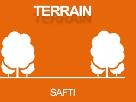 terrain constructible de 3.875m2 + jardin de 342m2