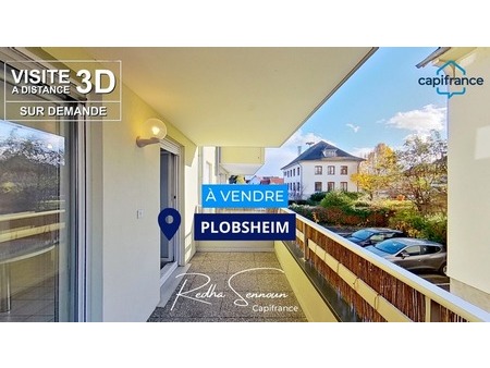 en vente appartement 50 m² – 157 500 € |plobsheim