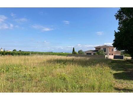 vente terrain 1250 m² blaignan-prignac (33340)