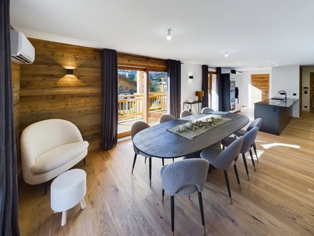 haute savoie (74)  à vendre samoens - domaine skiable grand-massif - appartement t6 en dup