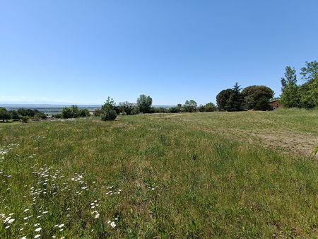 terrain à bâtir 1206 m² avec vue pyrénées