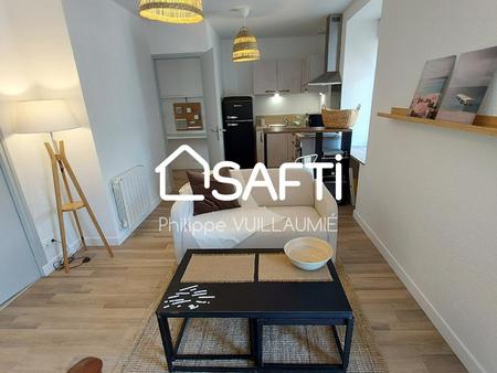 appartement t2 de 32 m2 entièrement rénové et meublé (mobilier quasi neufs)