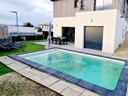 vente maison piscine à gigean (34770) : à vendre piscine / 118m² gigean