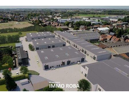 nieuwbouw kmo-unit 287 m² (c6) met 3 privatieve parkeerplaatsen per unit te koop te warege