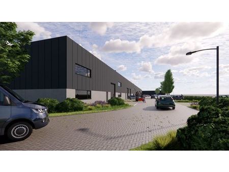 nieuwbouw kmo-unit van 717 m² en 5 parkeerplaatsen op een strategische ligging in de gents