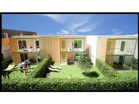 appartement neuf 49 42 m2 t2 1 chambre + terrasse exposee au sud - vefa - disponibilite 1t