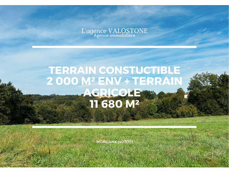 terrain de 13 680 m² dont 2 000 m² constructible