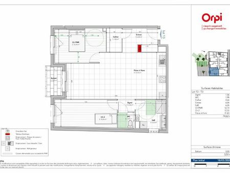 appartement vaux-le-pénil m² t-3 à vendre  268 000 €