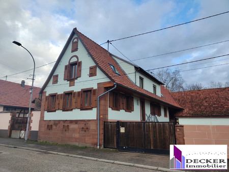 maison 3 pièces - 80m² - obersoultzbach