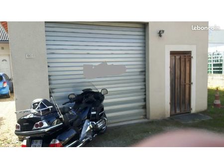 garage moto en colocation