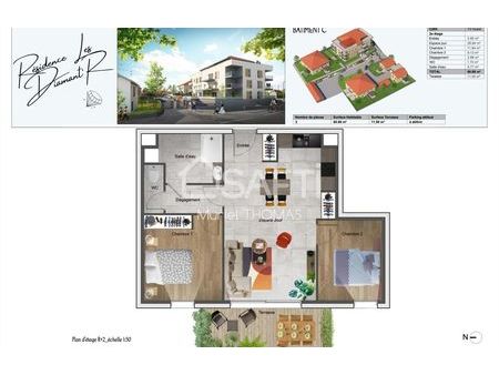 vente appartement 3 pièces 60 m² vézeronce-curtin (38510)