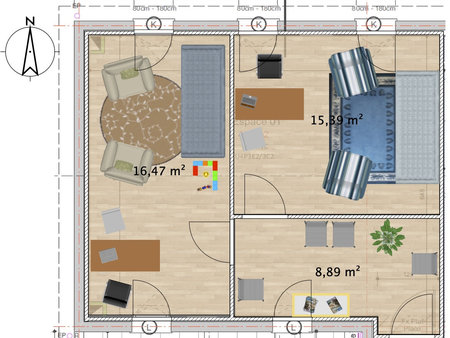 bureau neuf 16 47 m2 avec place de stationnement et espaces