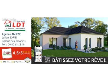 terrain 458 m² ailly sur somme