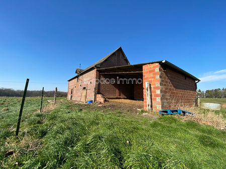 grange à réhabiliter en habitation - bois d'ennebourg - 200 m²