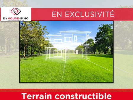 terrain constructible 1 000 m²