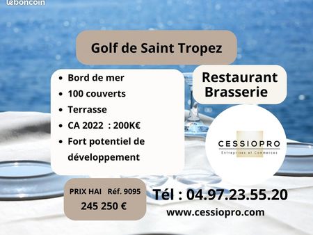 brasserie  restaurant 95 m² cavalaire-sur-mer
