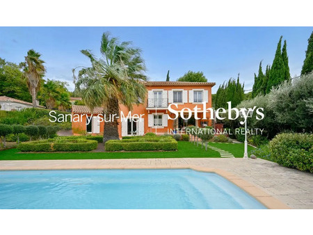maison de prestige en vente à ollioules : maison provençale de 211 m² avec piscine et jard